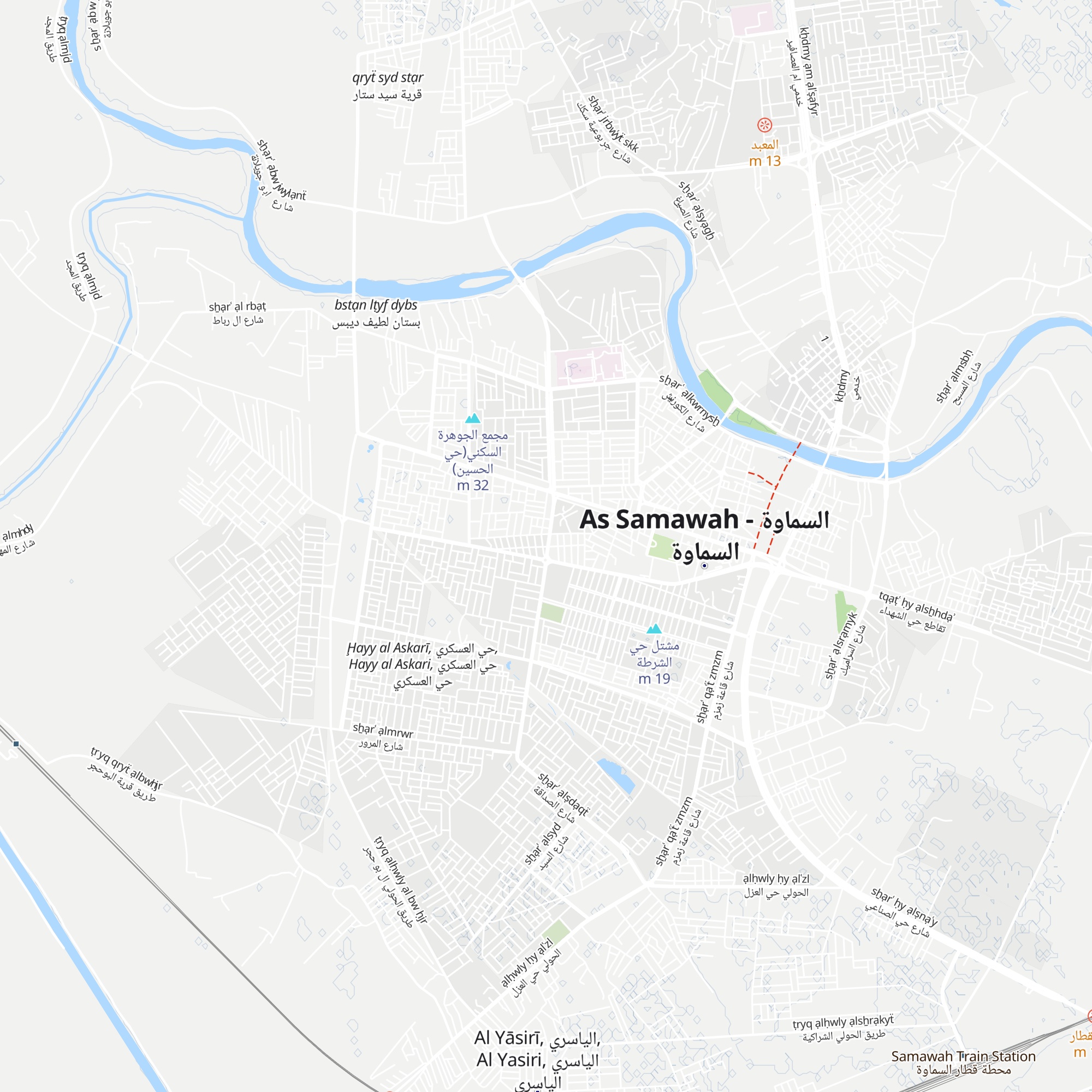 أفران الشمعة map