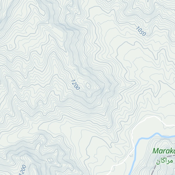 Map of Kūh-e Qezqālā
