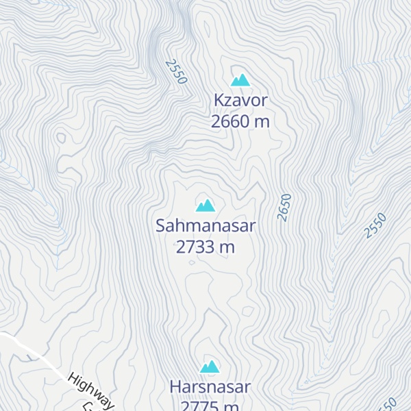 Map of Sahmanasar