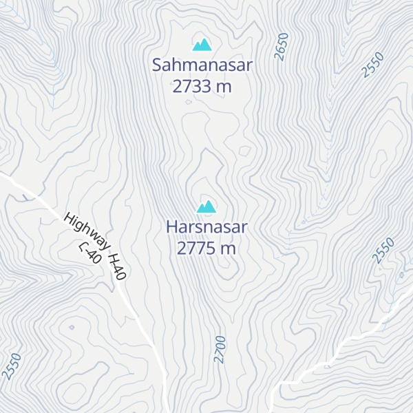 Map of Harsnasar