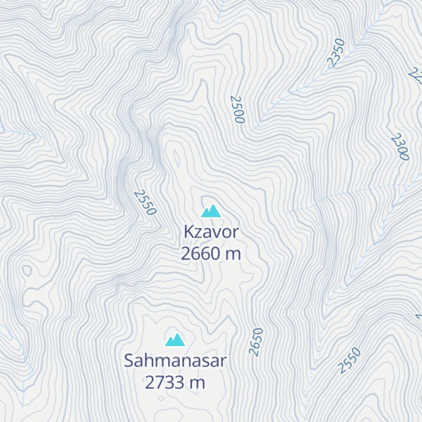 Map of Kzavor