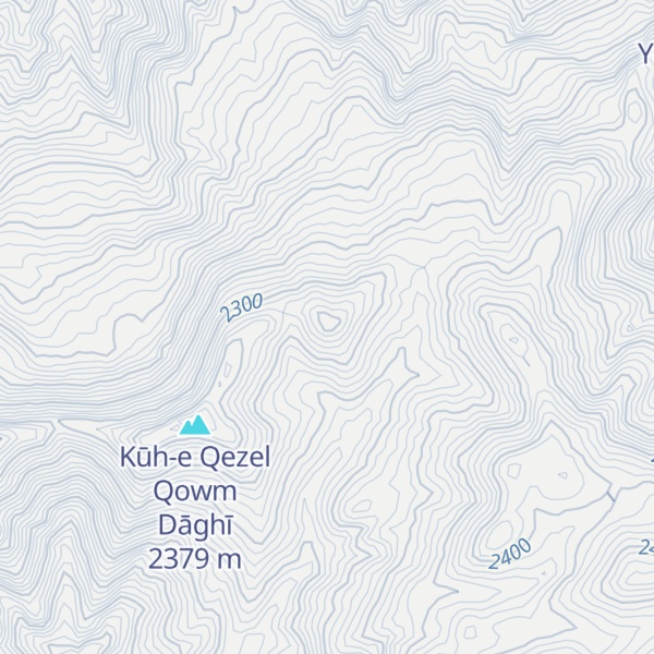 Map of Kūh-e Yalī Gadīk