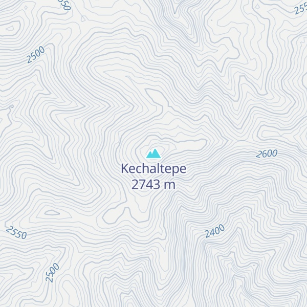 Map of Kechaltepe