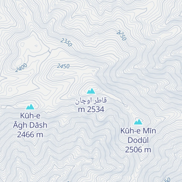 Map of قاطر اوچان