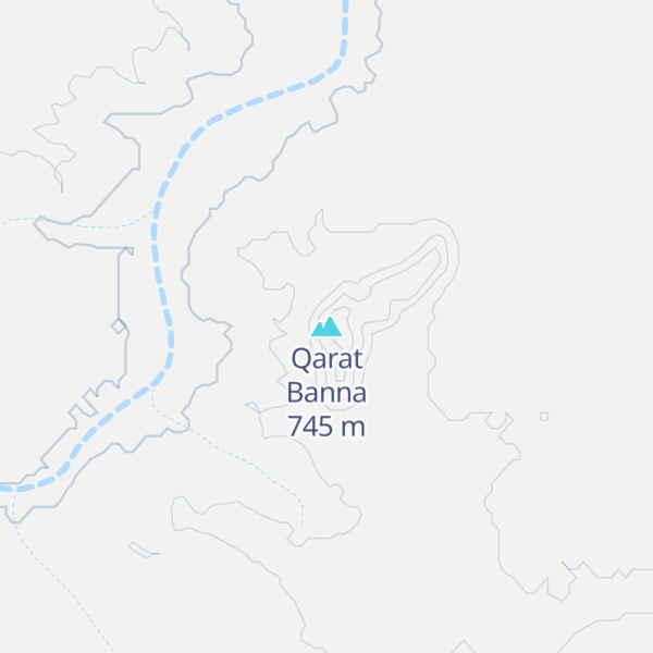 Map of Qarat Banna