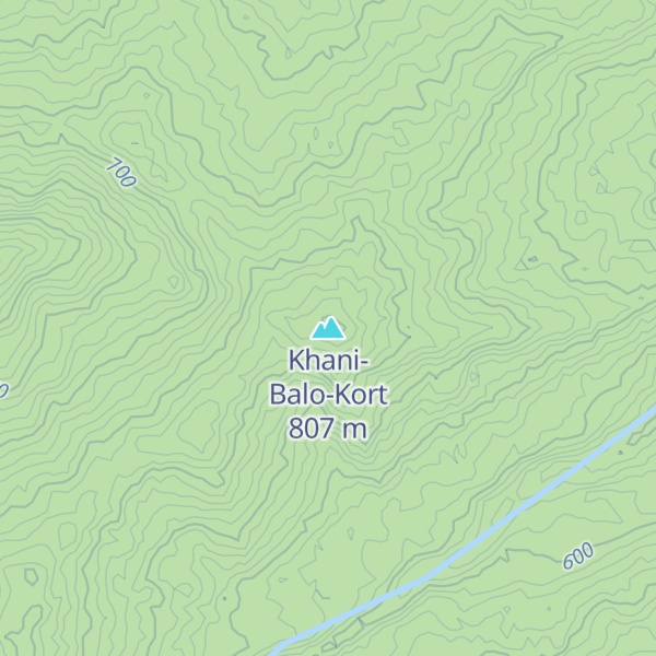 Map of Khani-Balo-Kort