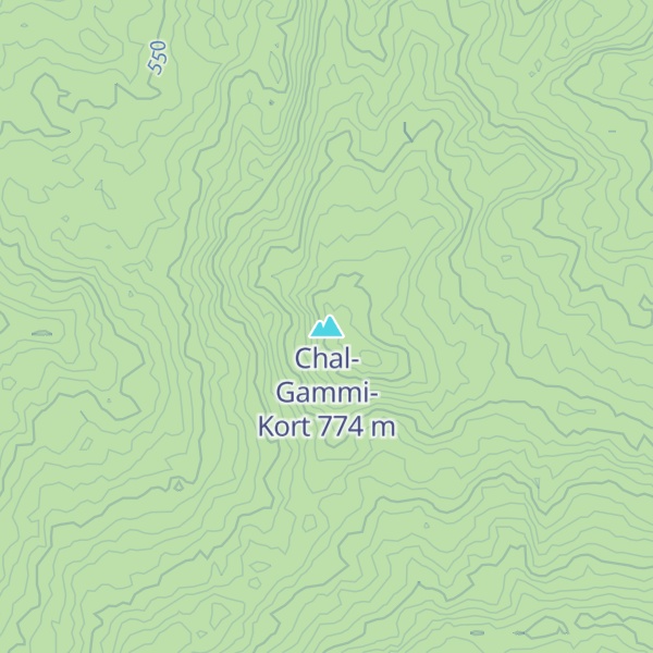 Map of Chal-Gammi-Kort