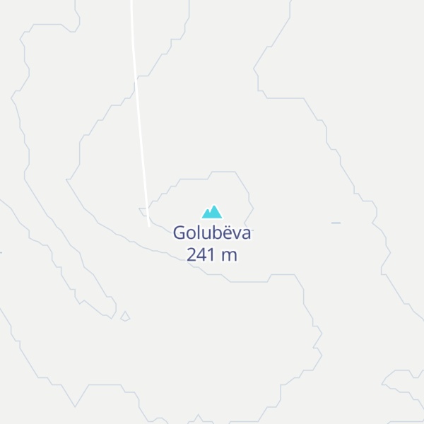 Map of Golubëva