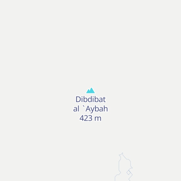 Map of Dibdibat al `Aybah