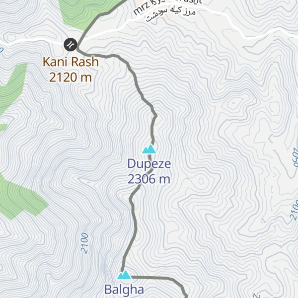 Map of Dupeze