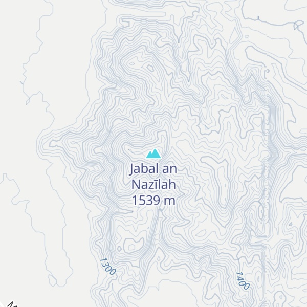 Map of Jabal an Nazīlah