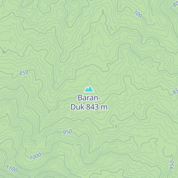 Map of Baran-Duk