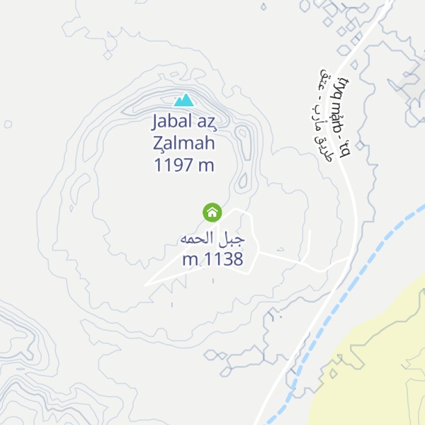 Map of جبل الحمه