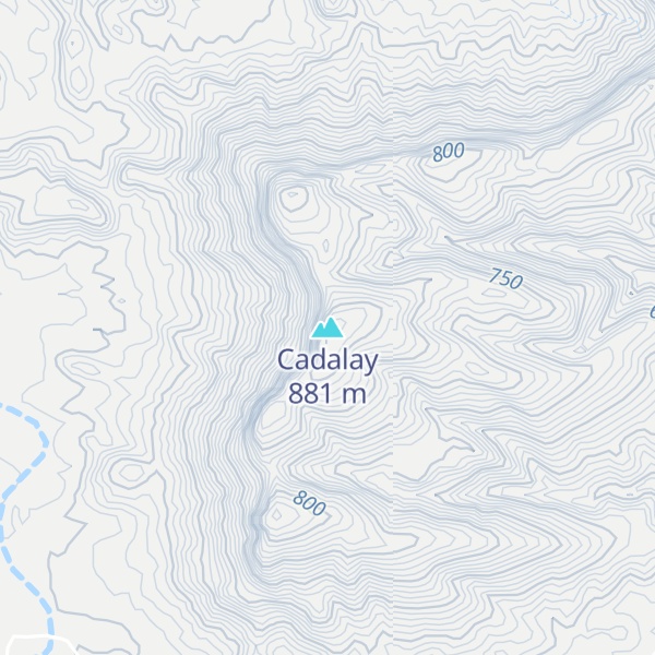 Map of Cadalay