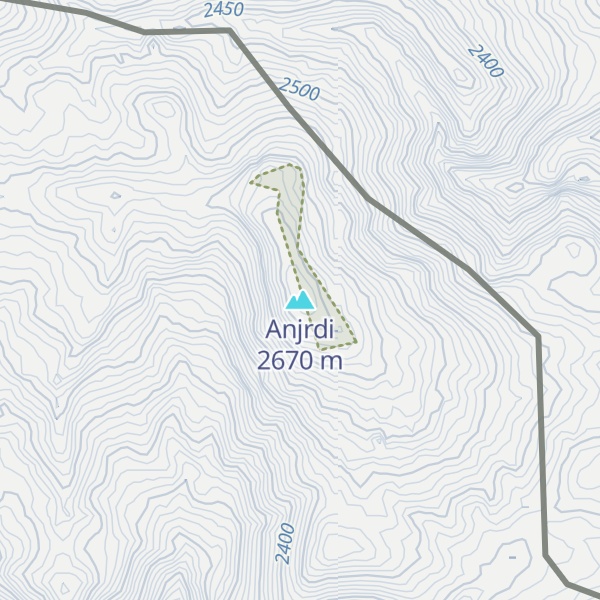 Map of Anjrdi