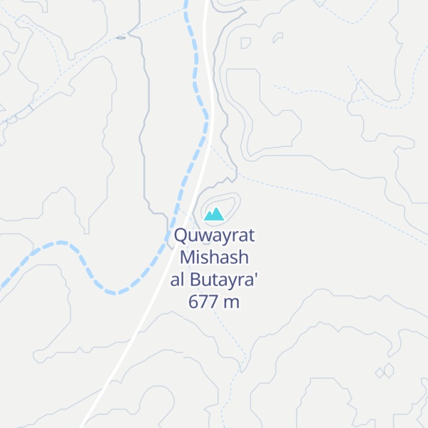 Map of Quwayrat Mishash al Butayra'