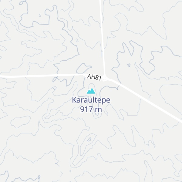 Map of Karaultepe
