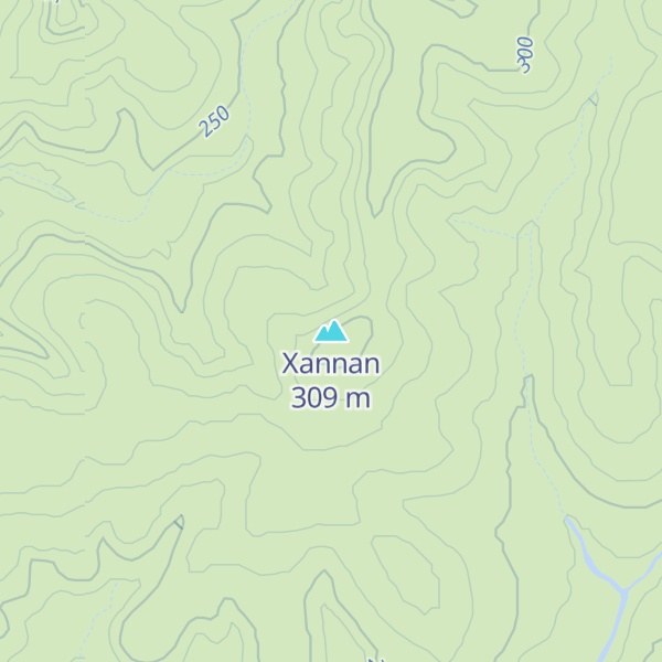 Map of Xannan