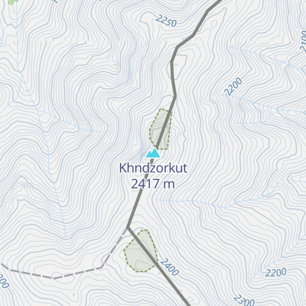 Map of Khndzorkut