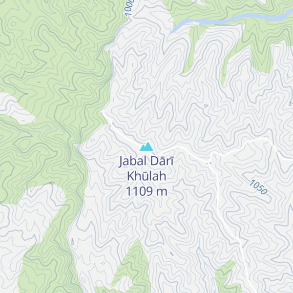 Map of Jabal Dārī Khūlah
