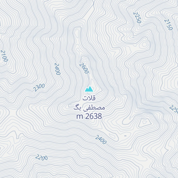Map of قلات مصطفی بگ