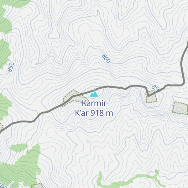 Map of Karmir K’ar