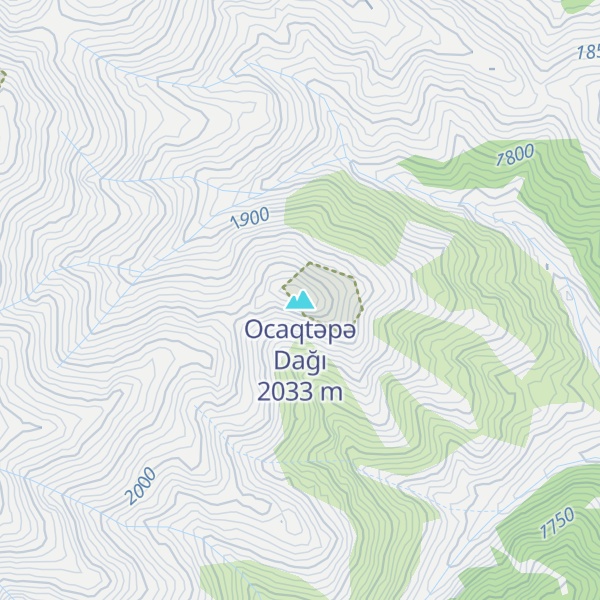Map of Ocaqtəpə Dağı