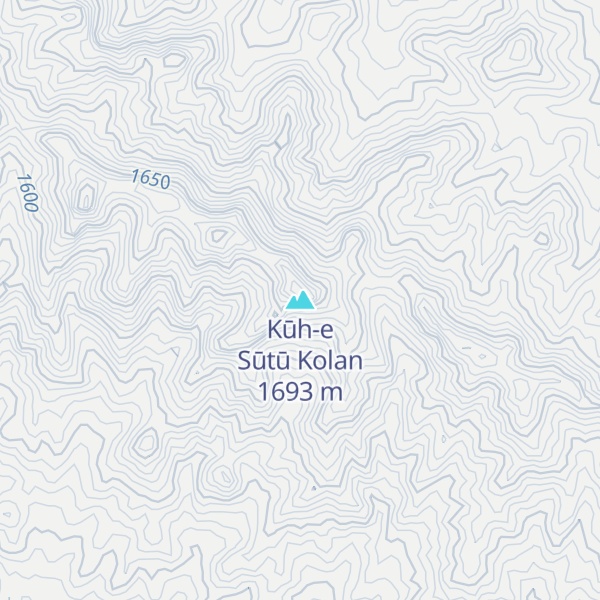 Map of Kūh-e Sūtū Kolan
