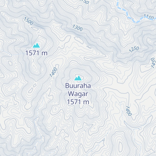 Map of Buuraha Wagar