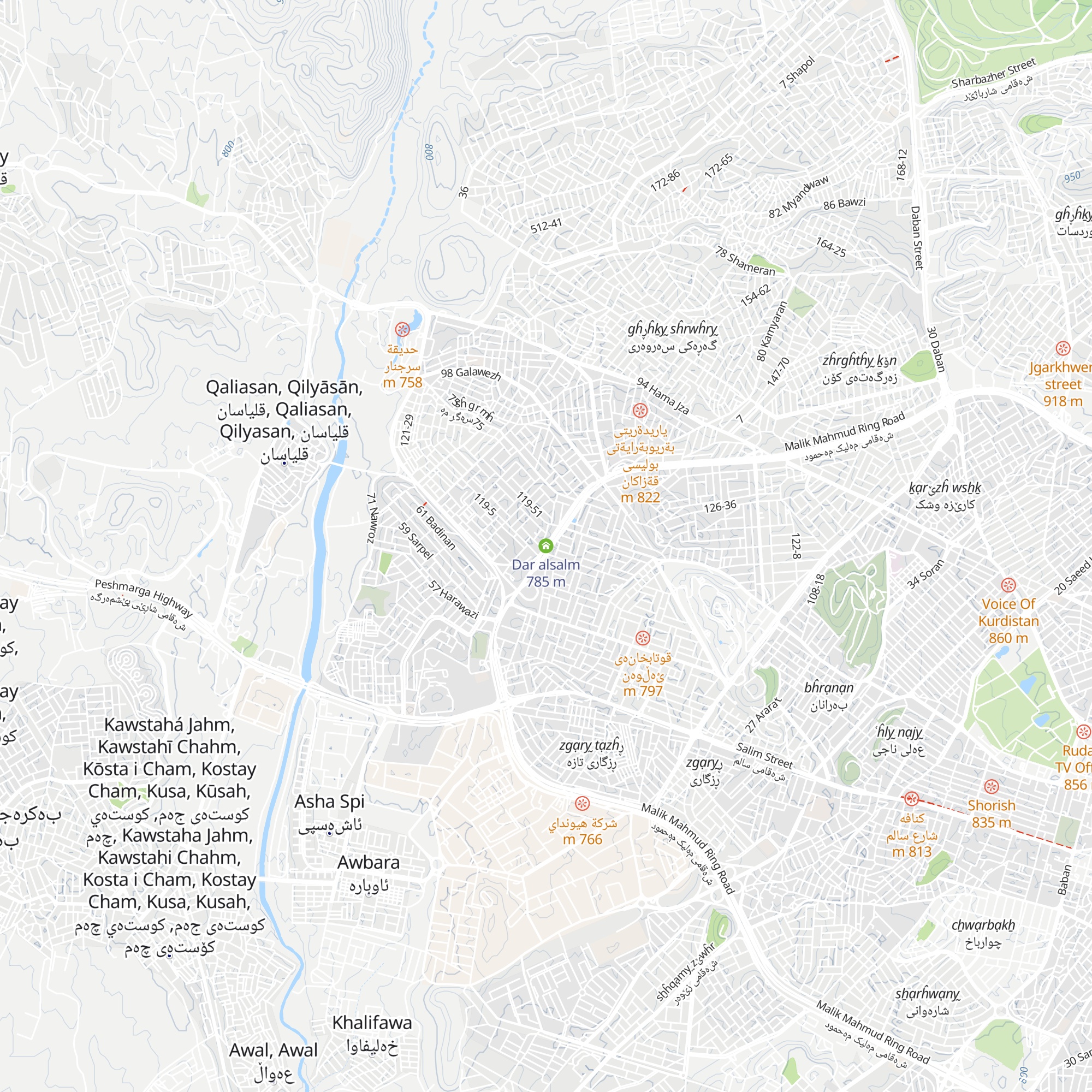 Dar alsalm map