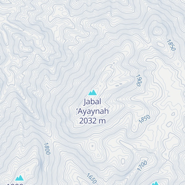 Map of Jabal ‘Ayaynah