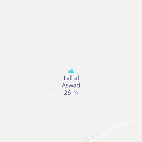 Map of Tall al Aswad