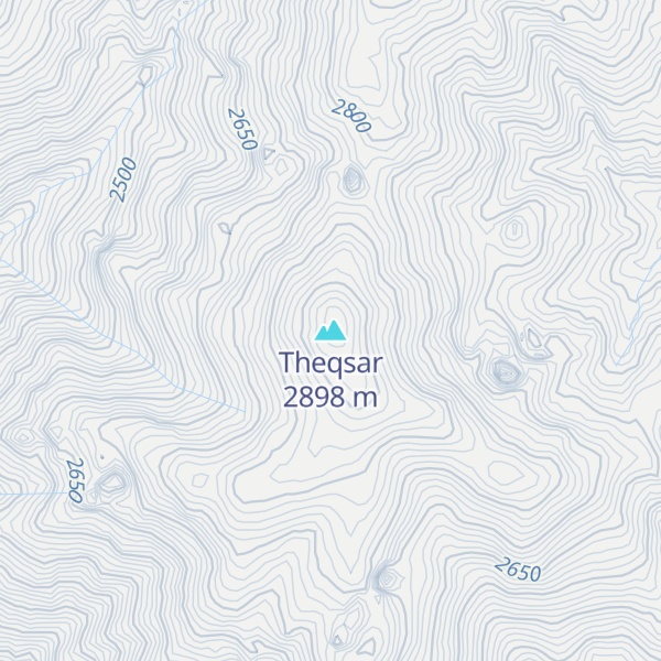 Map of Theqsar