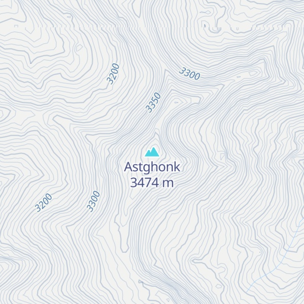 Map of Astghonk