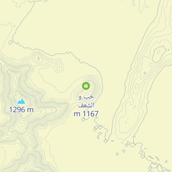 Map of خب و الشعف