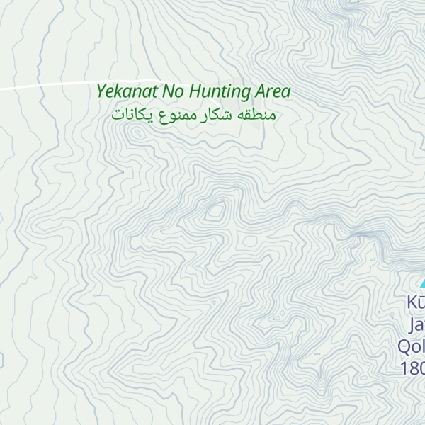 Map of Kūh-e Orūj Dāghī