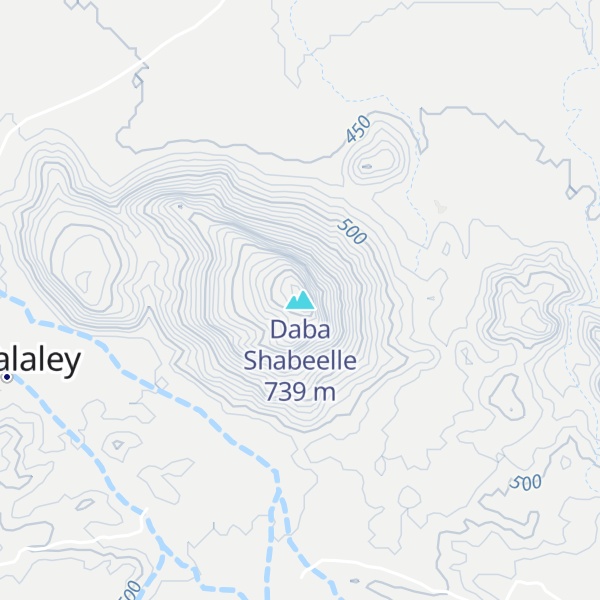 Map of Daba Shabeelle