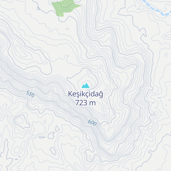 Map of Keşikçidağ
