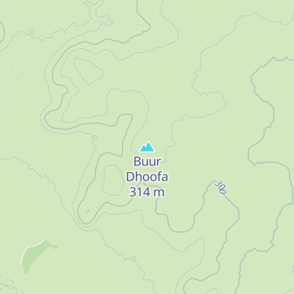 Map of Buur Dhoofa