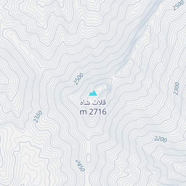 Map of قلات شاه