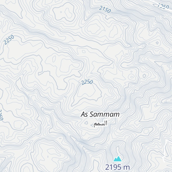 Map of Jabal al Jabjab