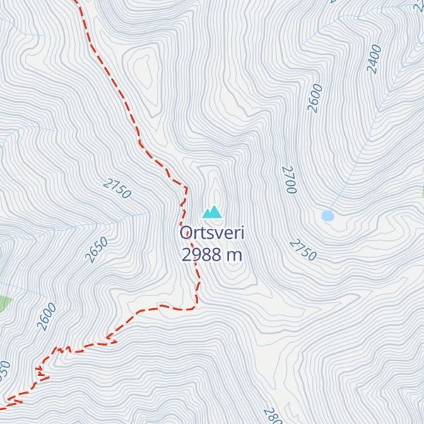 Map of Ortsveri