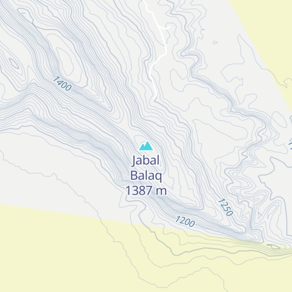 Map of Jabal Balaq