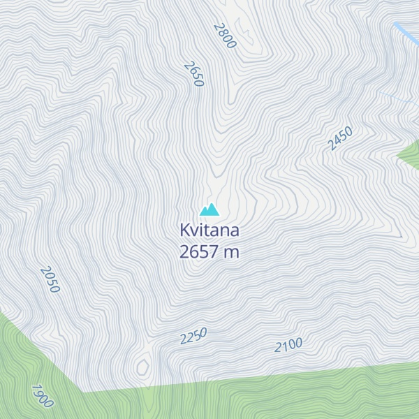 Map of Kvitana