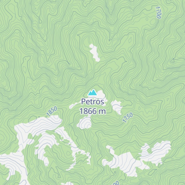 Map of Petros