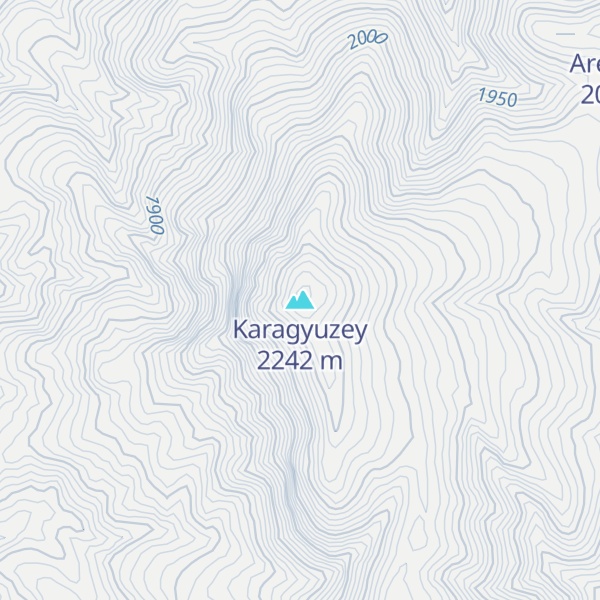 Map of Karagyuzey