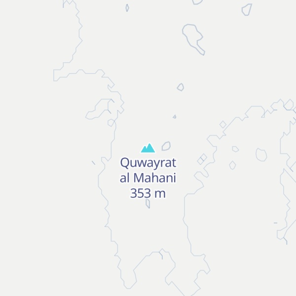 Map of Quwayrat al Mahani