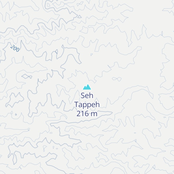 Map of Seh Tappeh