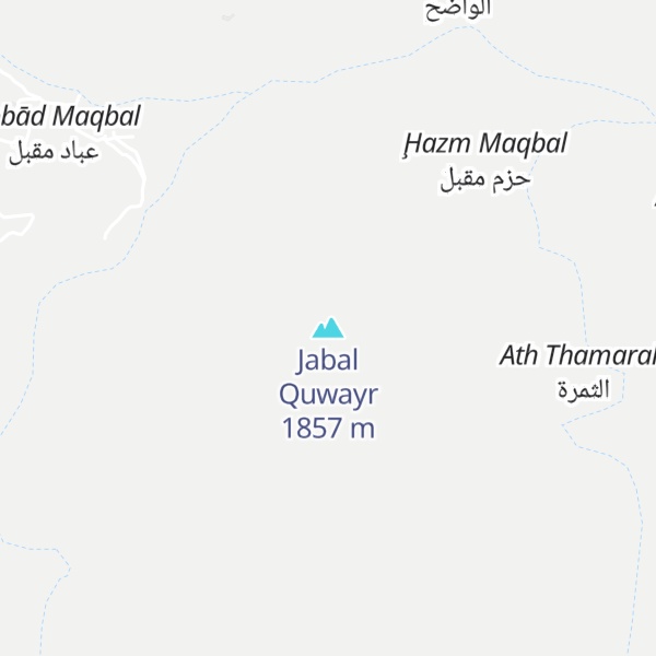 Map of Jabal Quwayr