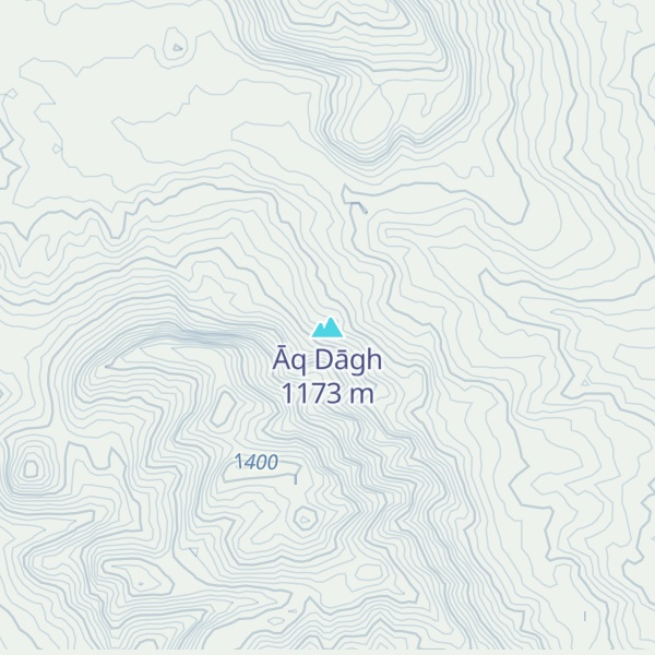 Map of Āq Dāgh